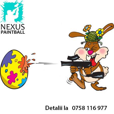 Te PAȘTE aventura - nexus paintball