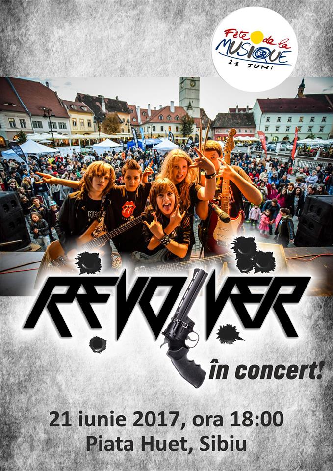 Revolver in concert at Fete de la Musique Sibiu